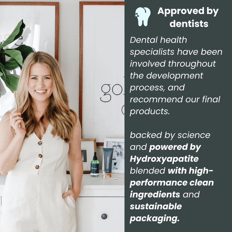 [Australia] - Nudge 10% Nano Hydroxyapatite Toothpaste, Remin+™ Formula with Vitamin E, Fluoride-Free, SLS-Free, Helps Remineralize Enamel, Supports Dry Mouth Relief and Sensitive Teeth, Mint, 4 oz (Pack of 2) Mild Mint 4 Ounce (Pack of 2) 