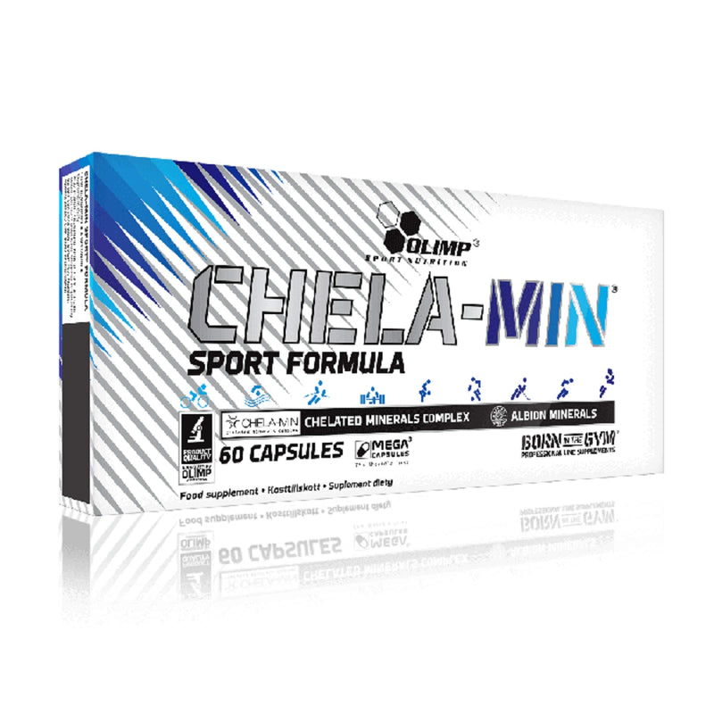 OLIMP SPORT NUTRITION Olimp Chela Min - Pack of 60 Capsules 60 count (Pack of 1)