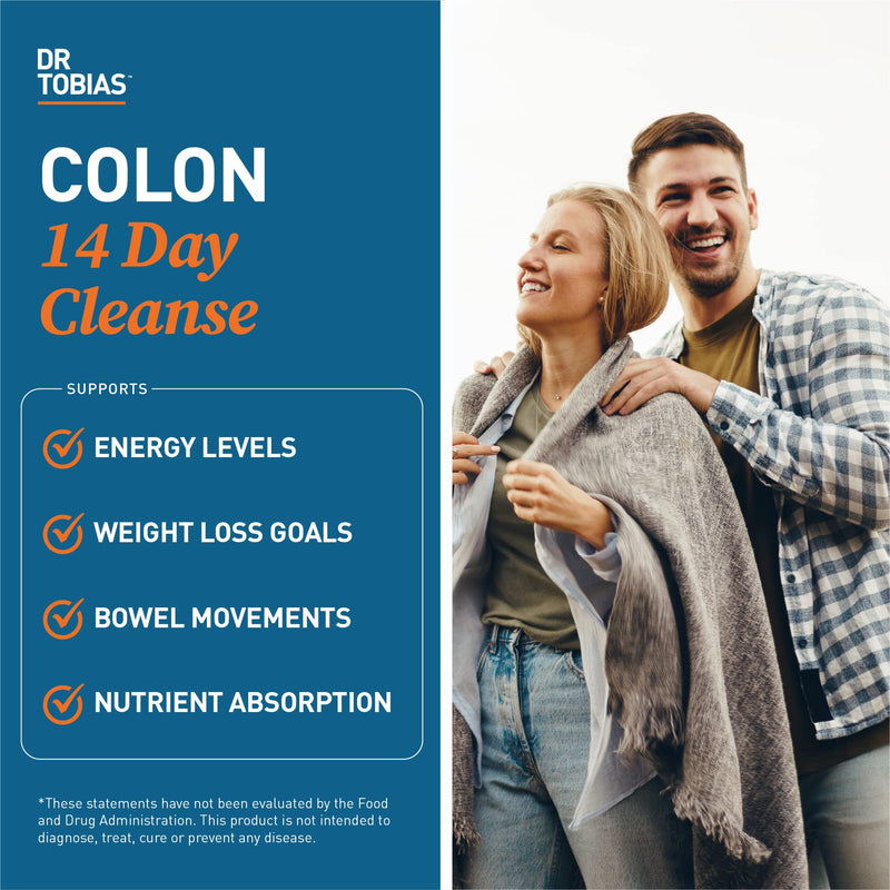 Dr. Tobias Vegan Omega 3 Algae Oil and Colon 14 Day Cleanse for Improved Digestion, Gut & Immune Support, and Overall Health
