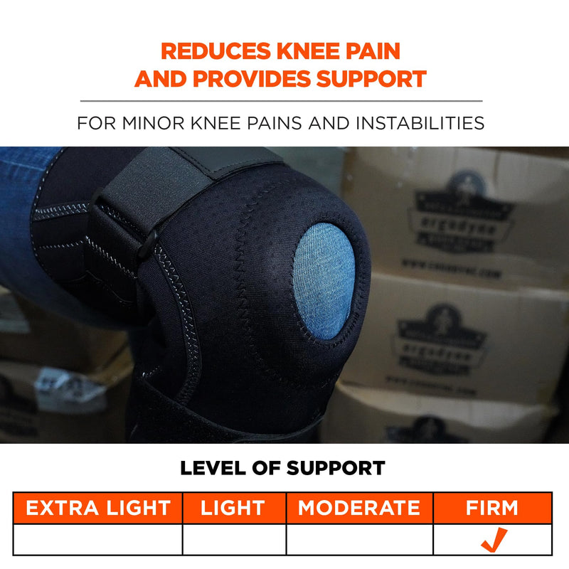 [Australia] - Ergodyne ProFlex 620 Knee Sleeve, Black, Medium With Stays 