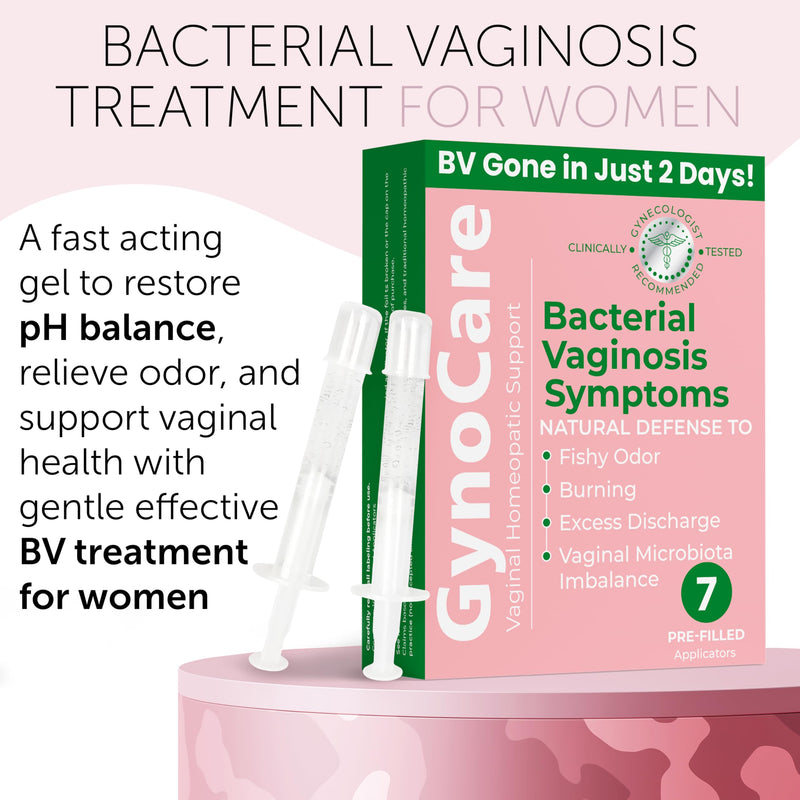 [Australia] - Bacterial Vaginosis Treatment | BV Treatment For Women | Natural Homeopathic Pre-Filled Vaginal Applicators for Odor, Itching, Discharge, BV, and Vaginal Microbiota Imbalance Vaginal Gel 