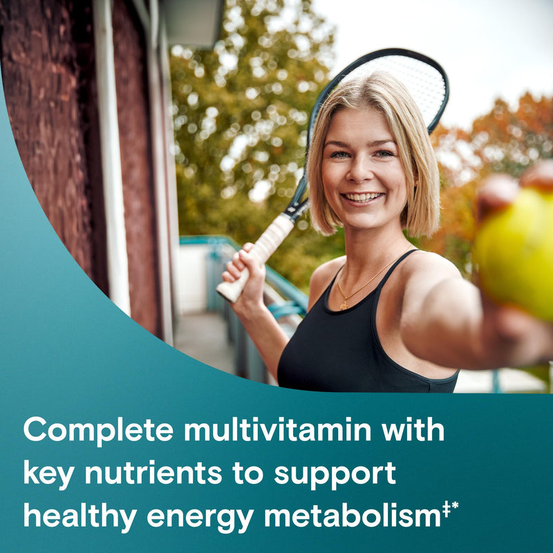 One A Day Women's Active Metabolism Daily Essential, Multivitamin for Women, Metabolism Support, Vitamins for Women with All 8 B-Vitamins, Vitamin D, Magnesium & More,120 Count 120 Count (Pack of 1)