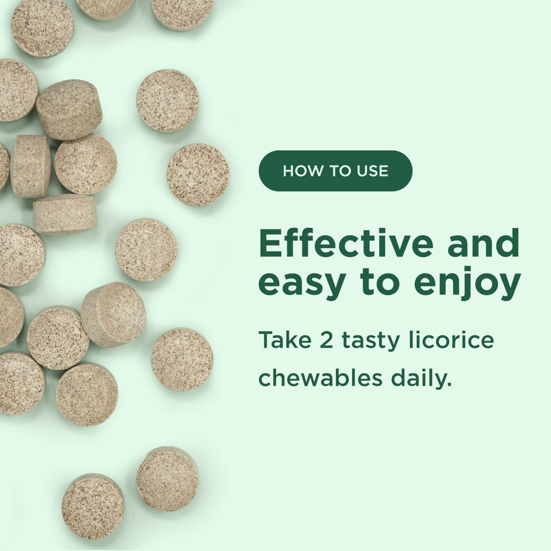 [Australia] - Chewable Ultra-Pure DGL Licorice Tablets 4000 mg ‚Äì Stomach, Gut & Intestinal Relief ‚Äì Natural Acid Reflux Formula ‚Äì 10:1 Deglycyrrhizinated Licorice Root Extract ‚Äì 120 Chewables Chewable Tablets 