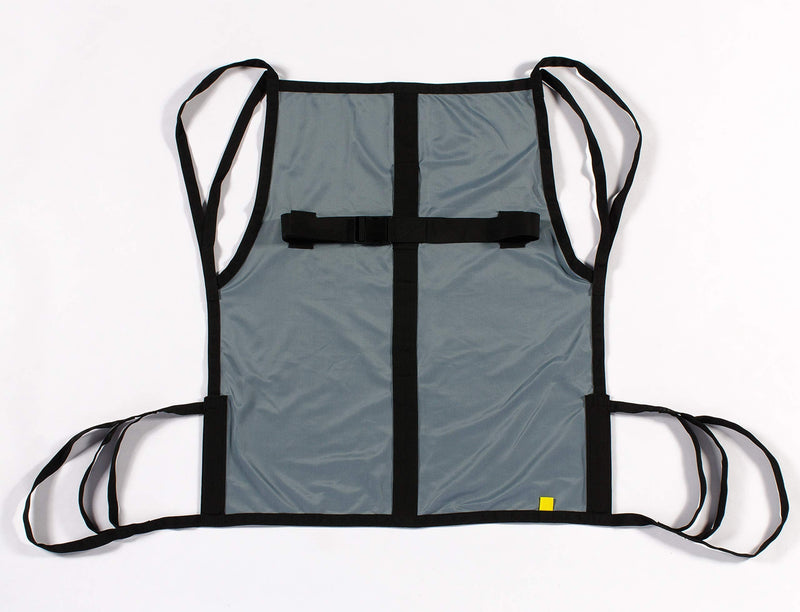 [Australia] - Patient Aid One Piece Patient Lift Sling with Positioning Strap, Comfy Polyester Mesh Fabric Full Body Sling with Lifting Straps, Mobility Aids Transfer Sling Size Large, Weight Capacity 200-450 lbs 