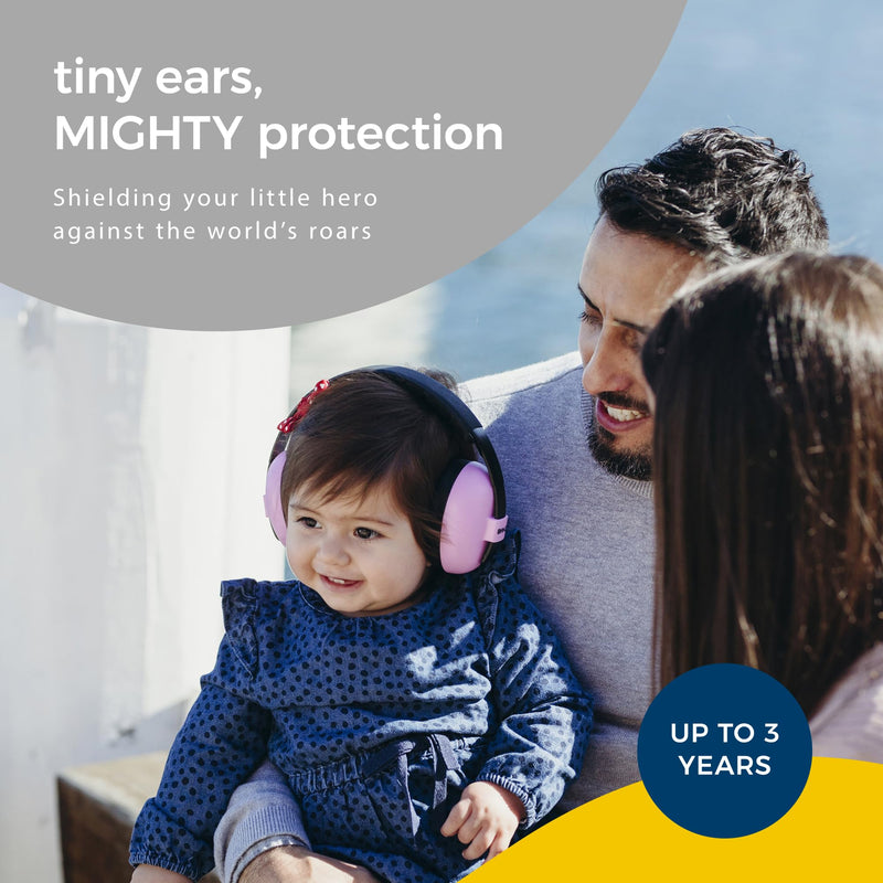 [Australia] - Banz Bubzee Baby Ear Defenders 0-36 Months, Noise Cancelling Headphones for Kids Blue 