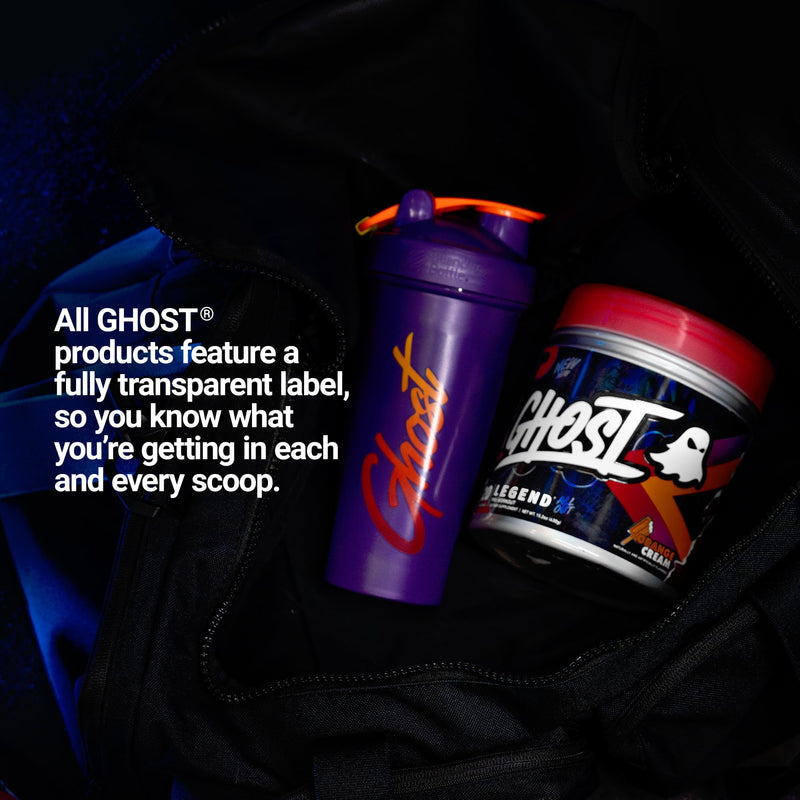 [Australia] - GHOST Legend All Out V2 Pre-Workout Powder, Orange Cream - 20 Servings - Pre-Workout Supplement for Men & Women - Energy & Pumps - Caffeine, Citrulline, Beta Alanine, Betaine, NO3-T Sugar Free V2 Orange Cream 