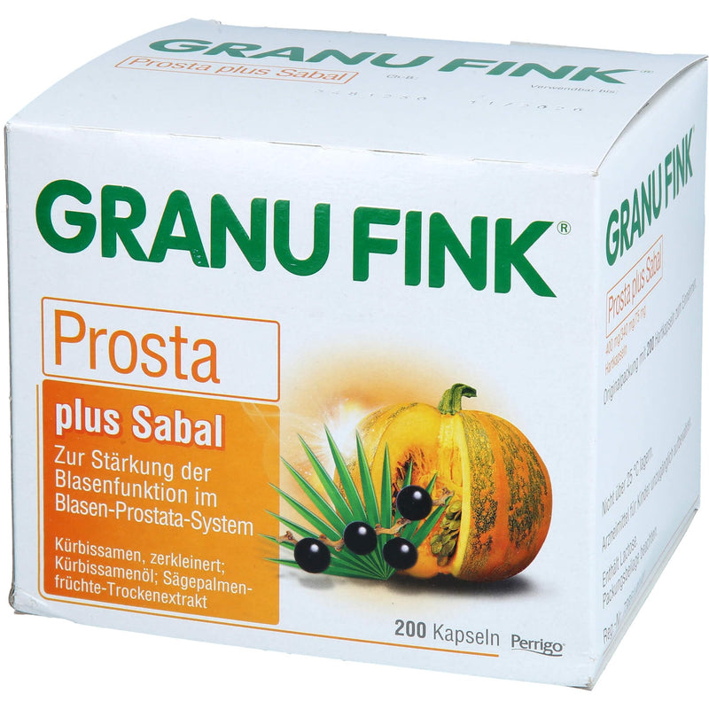 [Australia] - GRANU FINK Prosta Plus Sabal - with Uromedic pumpkin seeds and saw palmetto fruit extract to strengthen bladder function - 200 pieces 