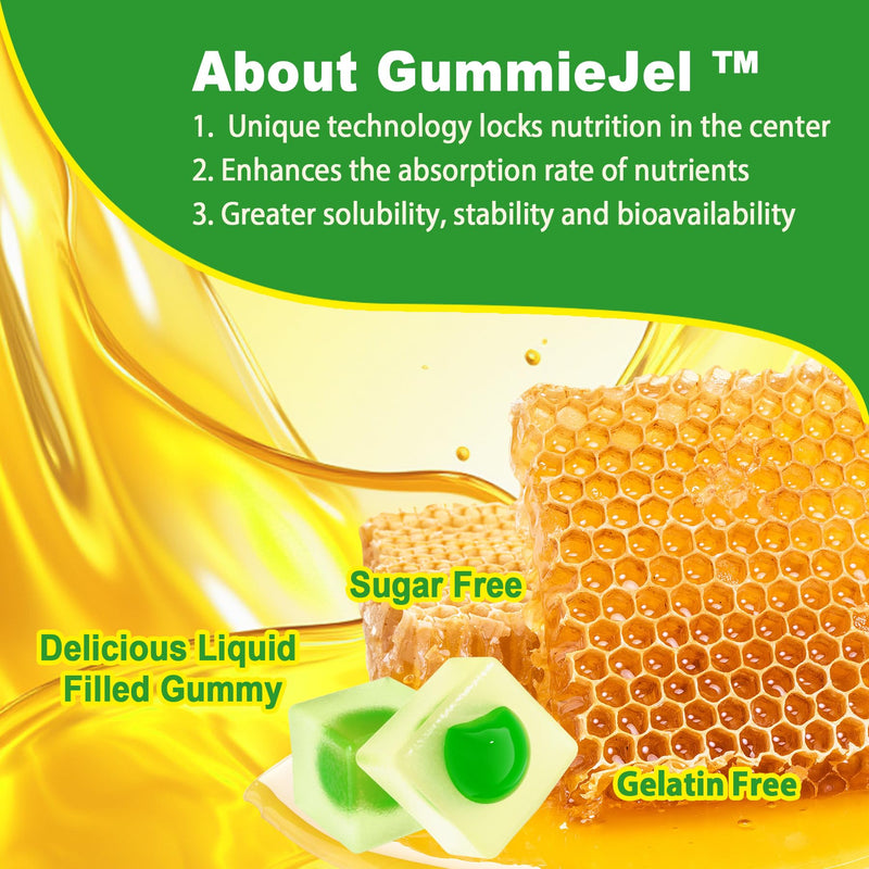 [Australia] - Black Seed Oil Gummies & Chlorophyll, Biotin 500mcg with Hydrolyzed Collagen, Raw Manuka Honey, Organic Cold Pressed - Ultimate Absorption for Skin, Hair & Nails Health, Digestive, Joint, Sugar Free 
