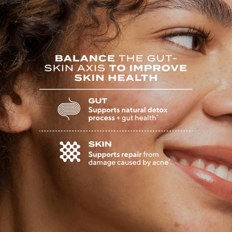 Murad Pure Skin Clarifying Supplement - Acne-Prone Skin - 60 Tablets | Acne supplements with Vitamin A, Burdock Root & Zinc support gut health to improve skin health 60 Count (Pack of 1)