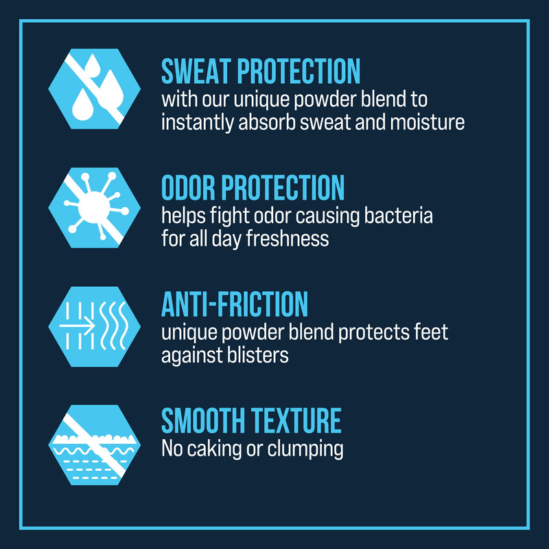 Certain Dri Foot Powder for Men & Women - Talc-Free, Maximum Sweat Absorption & Odor Control - Calamine-Infused Anti-Friction Formula for Sensitive Skin & Long-Lasting Shoe Odor Control - 8 oz 8 Ounce (Pack of 1)