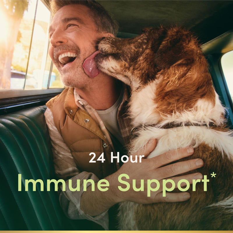 Nature's Bounty Immune 24 Hour +, 2 Softgels per Day, 50 Count 50 Count (Pack of 1)