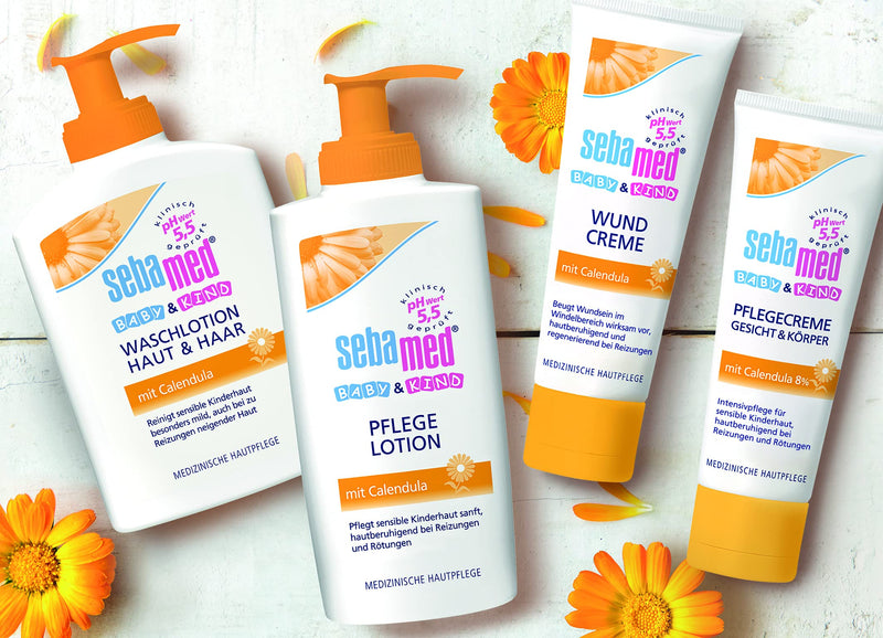 [Australia] - Baby & Child Care Cream Face & Body with Calendula 75 ml, Intensive Care for Sensitive Children's Skin, Soothes the Skin for Irritations and Redness 75 ml (Pack of 1) 