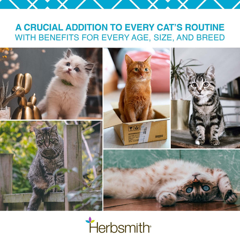 Herbsmith Cat Breath - Dental Support for Cats - 75g - PawsPlanet Australia