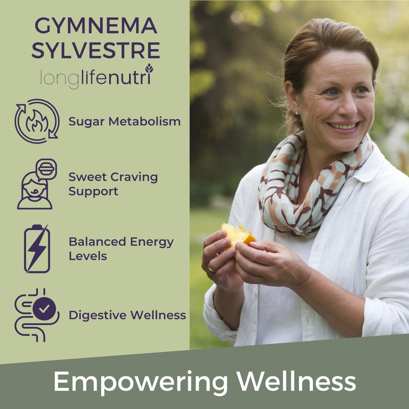 [Australia] - Gymnema Sylvestre 1000mg - Organic 20:1 Leaf Extract, 240 Vegetarian Capsules, 4-Month Supply, Herbal Supplement for Gut Health, GMP Certified, Made in USA 240 Count (Pack of 1) 