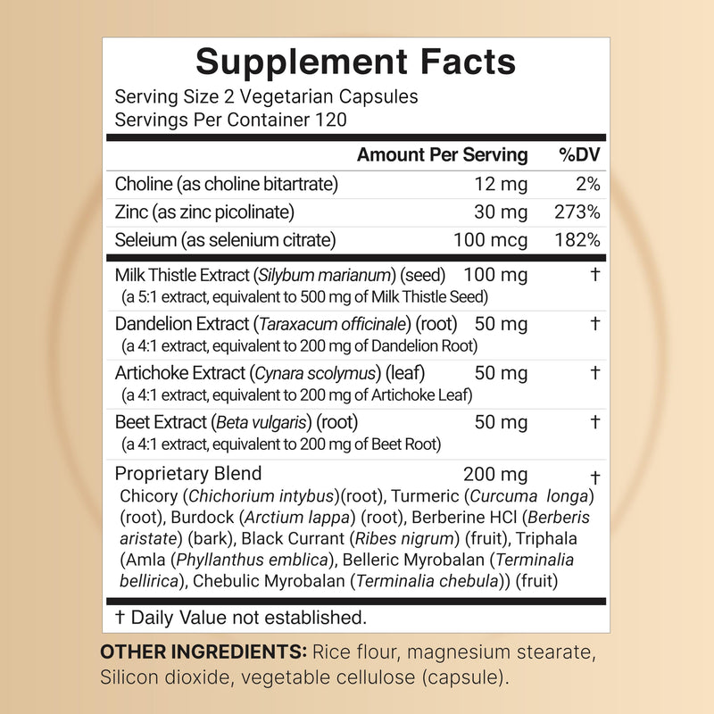 [Australia] - Liver Cleanse Detox & Repair, 240 Veggie Capsules | Milk Thistle with Turmeric, Dandelion Root, Artichoke, Black Currant Oil & More in 15-in-1 Herbal Formula | Premium Liver Support Supplement 