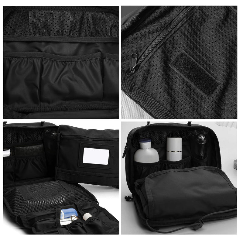 SMONT Tactical Toiletry Bag Brown Black