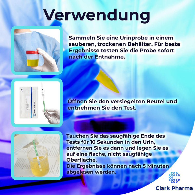 [Australia] - 20 x Benzodiazepine Drug Test Strips | Tests urine for benzodiazepines | Rapid test kit for benzo downers 