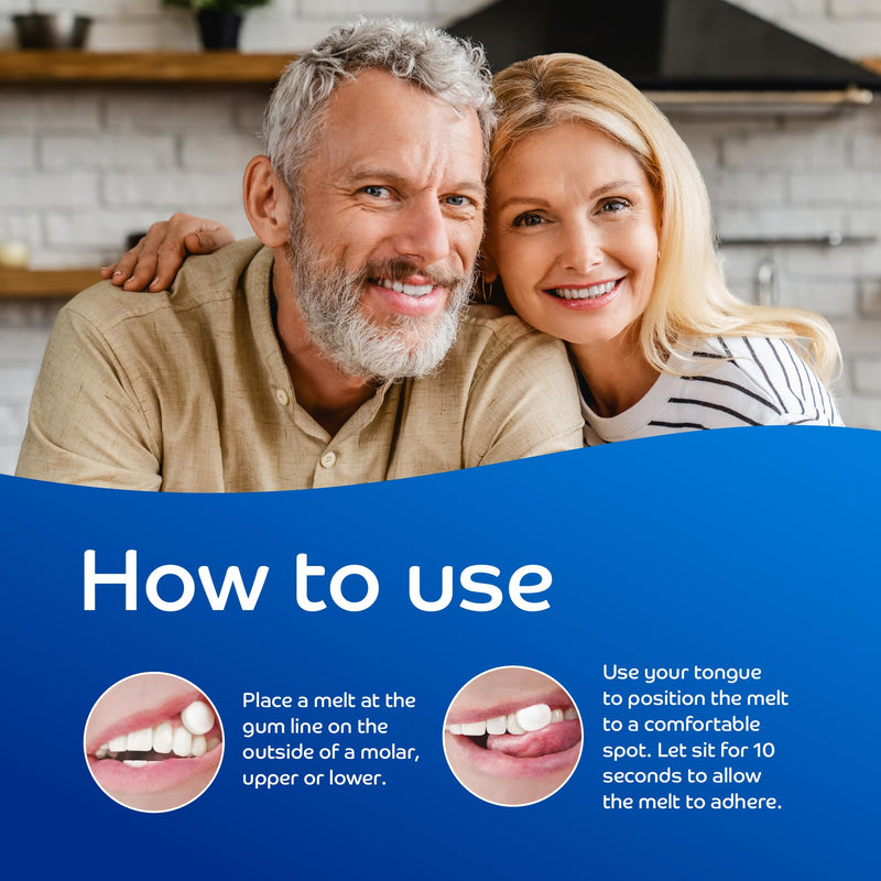 OraCoat XyliMelts Dry Mouth Relief Moisturizing Oral Adhering Discs 40 Count, 5 Pack, Slightly-Sweet with Xylitol, for Dry Mouth, Stimulates Saliva