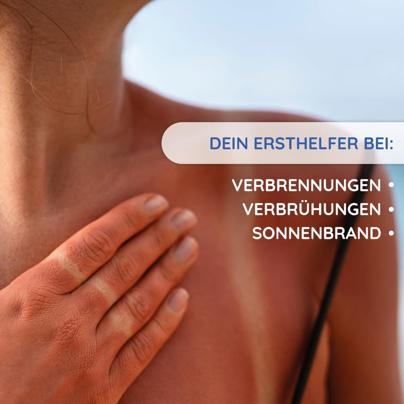 [Australia] - Emergency burn gel for burns 125 ml - cooling burn gel for burn injuries, gel for burn wounds, burn ointment, burn ointment, burn wound gel 