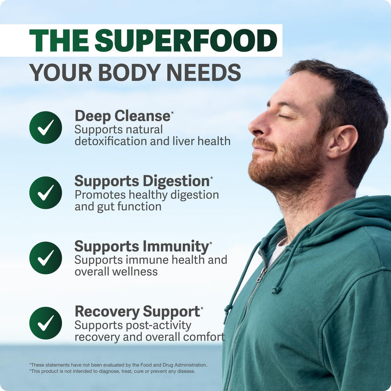 [Australia] - Rosabella Natural Healer ‚Äì Organic Superfood Immune & Digestive Support ‚Äì 60 Capsules ‚Äì Plant-Based Supplement for Detox, Bloating Relief, and Gut Wellness for Women & Men 60 Count (Pack of 1) 