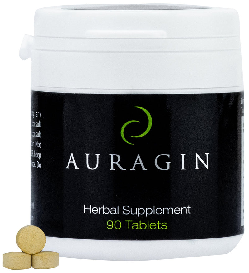 [Australia] - Auragin® Authentic Korean Red Ginseng – Made in Korea – 6 Year Roots – No Additives or Other Ingredients – 100% Red Panax Ginseng in Every Tablet 1 