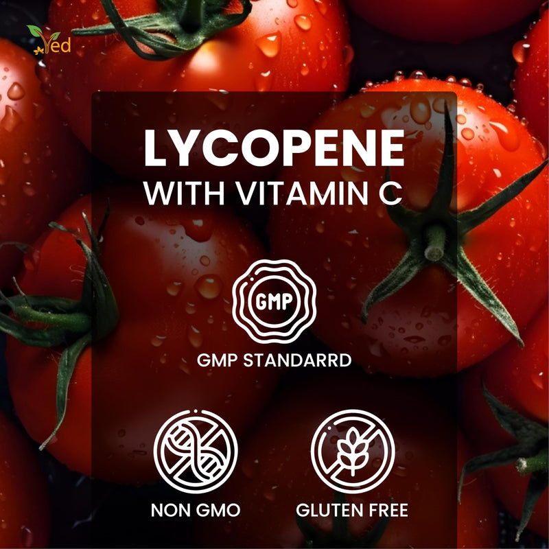 [Australia] - Ved Lycopene Supplement | Strengthening the immune system | Super antioxidant | 100 mg x 90 tablets | 2 pack 