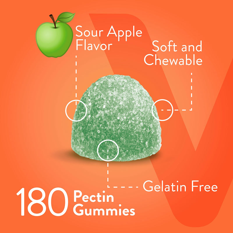Viteey Chewable Vitamin C Gummies for Adults - 1050mg | Maximum Strength Immune Support Supplement - Vegan, Gluten Free - 180 Count Maximum Strength [1050mg]