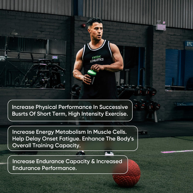 Freak Athletics Creatine Monohydrate Powder - (30 Sachets), 5g Unflavoured Creatine Powder, 100% Pure Micronised Creatine for Strength, Power & Muscle Performance, Easy to Mix, Lab Tested 30 Sachets