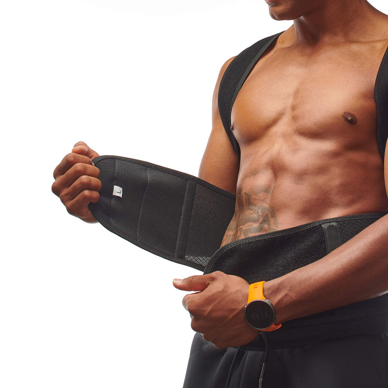 [Australia] - Back Brace Posture Corrector for Men and Women - Adjustable Posture Back Brace for Upper and Lower Back Pain Relief - Muscle Memory Support Straightener (Large) Large 