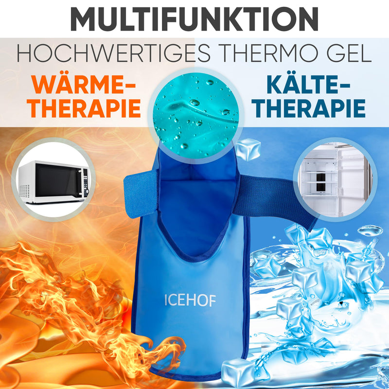 [Australia] - ICEHOF Cooling Shoes + Boots - Soft Fabric - Cooling Socks with Gel Cold Therapy for Feet Toes During Chemotherapy Rheumatism Ice Socks Chemo - One Size Unisex 