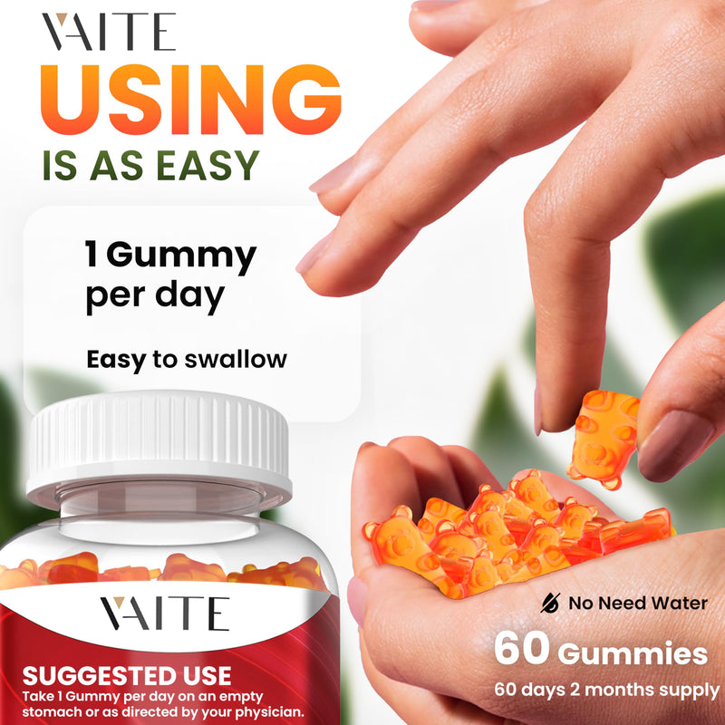 [Australia] - Copper Supplements 10mg Amino Acid ‚Äì Chelated Copper Supplement, Essential Trace Mineral for Energy, Bone Strength, Cellular & Antioxidant Support ‚Äì for Men & Women, Vegan, Non-GMO, 60 Gummies 