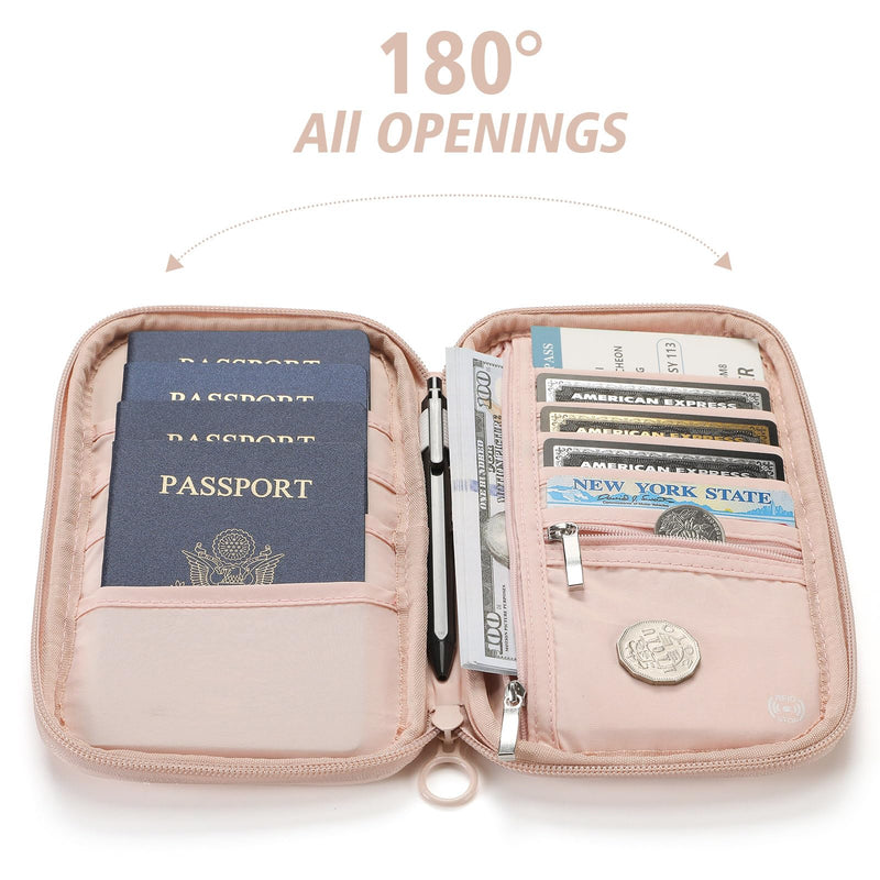 Travel Duffel Bag Weekender Overnight Bag & Travel Passport Wallet
