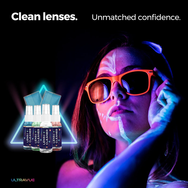 [Australia] - Eyeglass Gel Lens Cleaner Spray Kit - 2 x 8oz and 1 x 2oz Gel Eyeglasses Cleaner Spray Bottle + 2 Microfiber Cloth for Cleaning - Safe for All Lenses (AR Coated Included) 8oz x 2oz Gel Spray + 2 Microfiber Cloth 