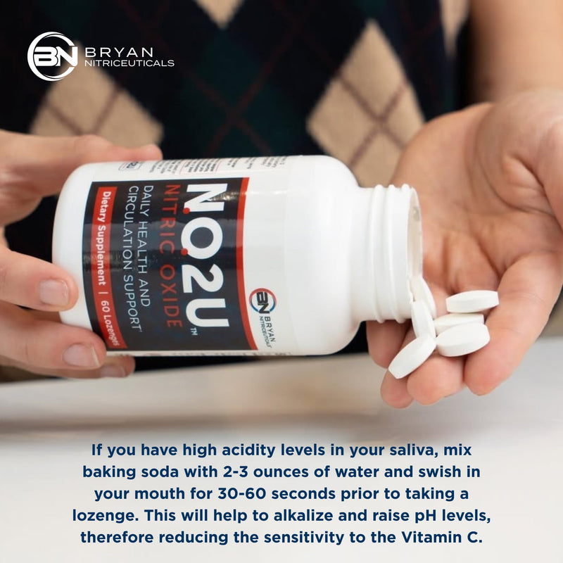 [Australia] - Bryan NITRICEUTICALS - Natural Nitric Oxide Supplements for Men & Women - Promotes Blood Circulation, Oxygen & Nutrient Delivery, Daily Wellness Support - No Gluten or Dairy - 60 Vegan Lozenges 