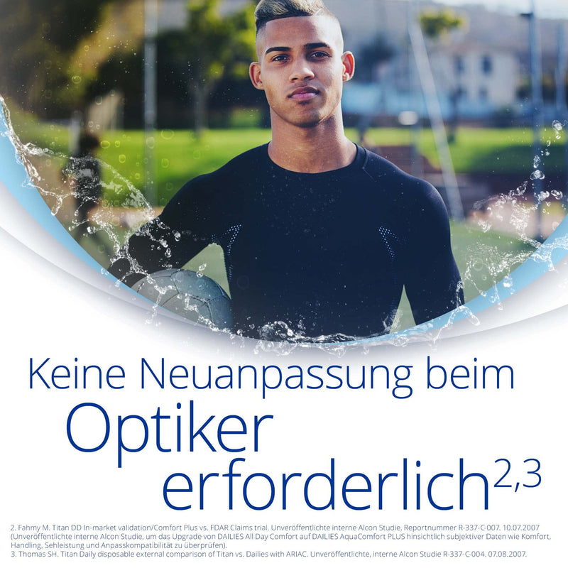 [Australia] - Focus Dailies All Day Comfort daily lenses soft, 90 pieces / BC 8.6 mm / DIA 13.8 / -5.00 diopters -5.0 diopters 8.6 millimeters 13.8 millimeters 