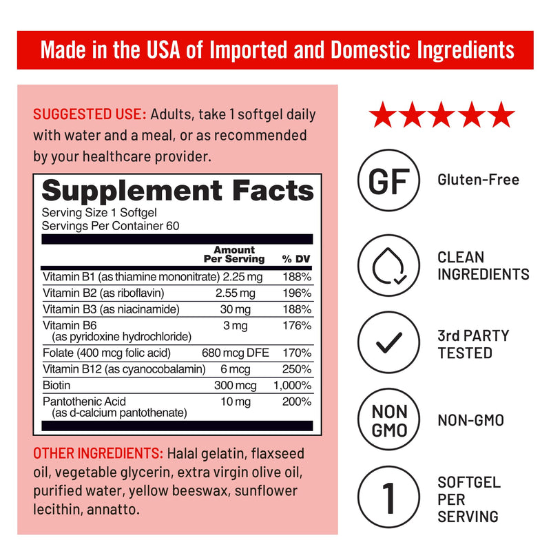 NatureWise Curcumin Turmeric 2250mg 95% Curcuminoids 90 Count + B Complex Vitamins with Folic Acid 60 Count - Bundle for Daily Immune Support, Bone & Heart Health - Gluten Free, Non-GMO