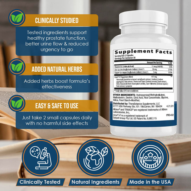 [Australia] - Advanced Men's Prostate Support by Ideal Prostate Plus with Saw Palmetto, Lycopene and More for Natural Prostate Relief 1 Bottle (60 Count) 