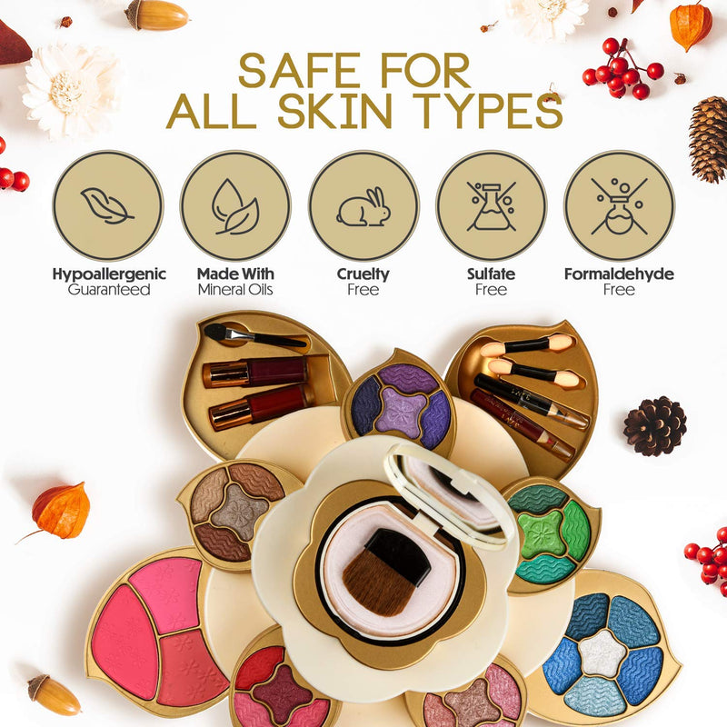 [Australia] - Flower All In One Makeup Kit for Teens and Women & Toysical 2-Tier Makeup for Teens 
