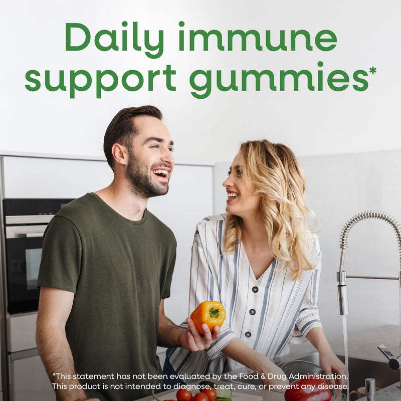 Nature's Way Zinc Gummies, 100% Daily Value of Zinc per Serving, 120 ct | Immune Support Gummy for Adults & Kids 9+*, Gluten Free, Plant-Based Pectin, Mixed Berry Flavored 120 Count (Pack of 1)