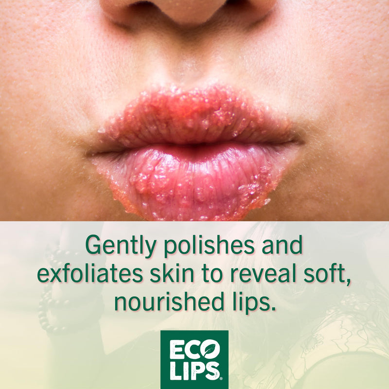 [Australia] - Eco Lips Daily Plumping Lip Mask with Hyaluronic Acid + Organic Vanilla Bean Sugar Lip Scrub 2-pack by Eco Lips 100% Natural. Made in USA Vanilla Bean Lip Scrub & Daytime Lip Mask 