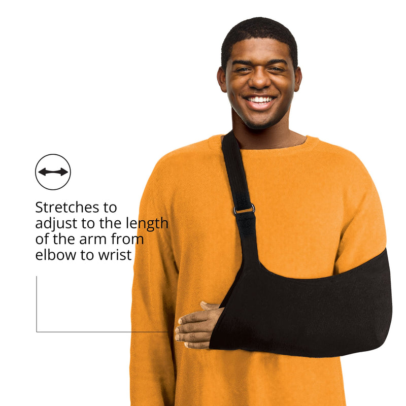 Brownmed - Joslin Sling Ultimate Arm Sling - Arm Sling for Men & Women to Support Shoulder, Elbow, or Wrist Injury - Arm Immobilizer, Shoulder Stabilizer & Rotator Cuff Support - Child/Small Adult