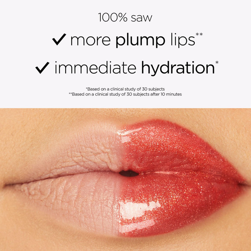 [Australia] - tarte maracuja juicy shimmer glass lip plump – Hydrating & Volumizing Lip Gloss Balm with Hyaluronic Acid & Vitamin E, Plumps & Moisturizes, Vegan & Cruelty-Free berry 