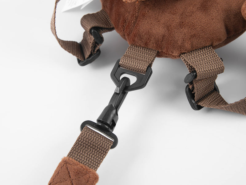 [Australia] - 2 in 1 New Monkey Toddler Safety Harness Backpack Children's Walking Leash StrapÔºàBrownÔºâ 