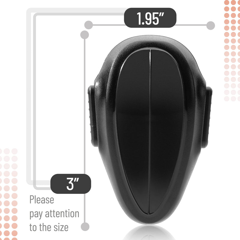 [Australia] - Mr. Pen- Oven Lock Child Safety, 1 Pack, Black, Heat-Resistant Oven Lock, Stove Child Proof, Stove Baby Proof, Stove Locks Child Safety, Oven Baby Proofing, Oven Safety Locks for Babies 