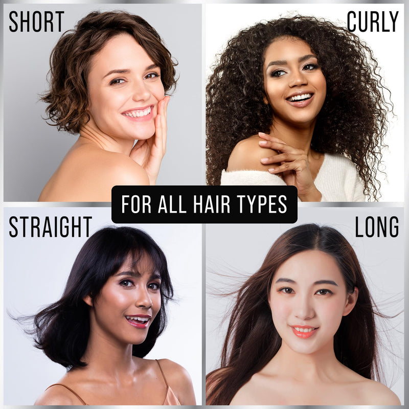 11-in-1 Hair Growth Supplements. Vitamins for Thicker Hair for Women & Men | Advanced Vitamin Complex, 5000mcg Biotin, Pumpkin Seed, Zinc. For Thinning & Brittle Hair. Supports Healthier-Looking Scalp