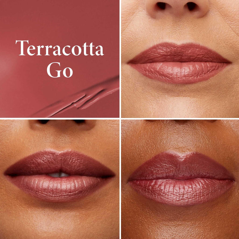 LAURA GELLER Jelly Balm Tinted Hydrating Lip Balm – Terracotta Go 12 Terracotta Go 1 Count (Pack of 1)