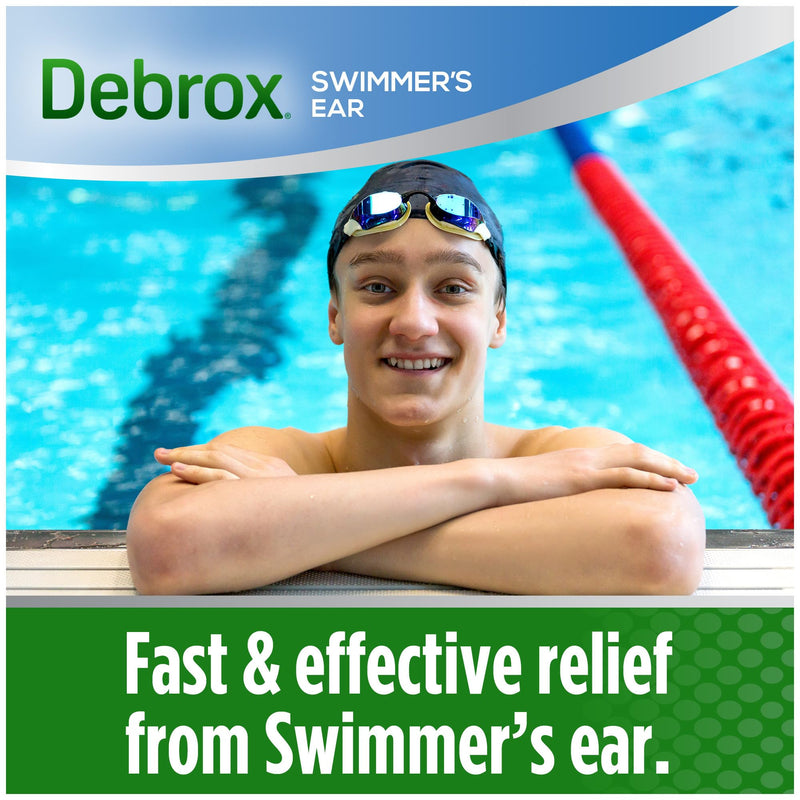 [Australia] - Debrox Swimmer’s Ear Drops, Ear Drying Drops for Adults and Kids, 1 Fl Oz 1 Fl Oz (Pack of 1) 