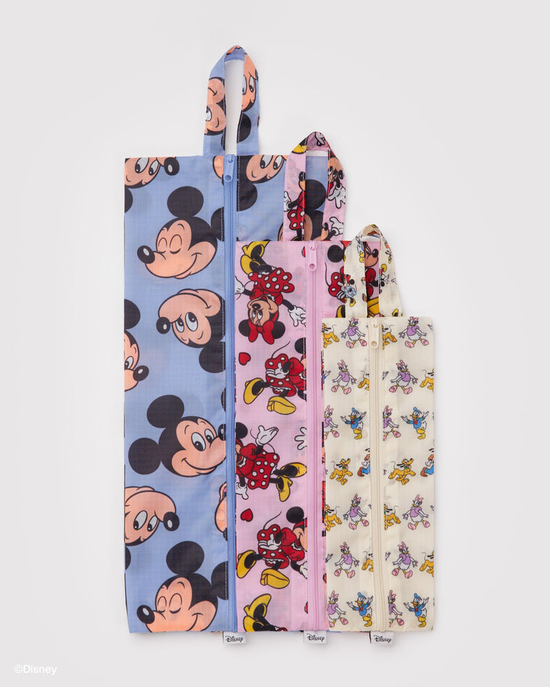 BAGGU 3D Zip Set Mickey & Friends