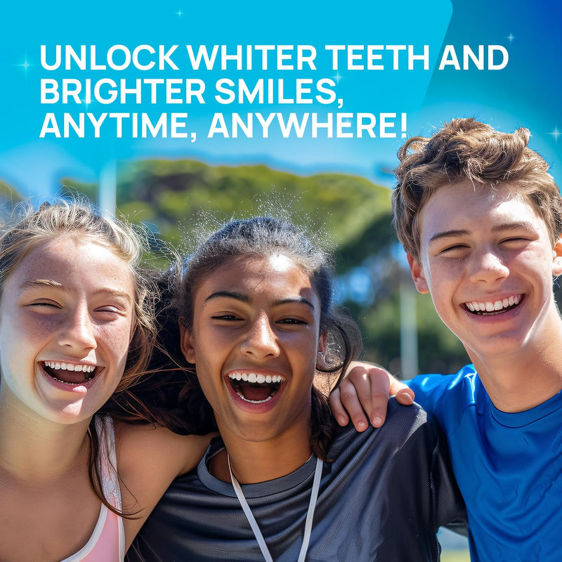 [Australia] - Teeth Whitening Strips 24 Treatments - Peroxide Free - Enamel-Safe Professional Dental Strips for Sensitive Teeth - Deep Stains Removal - Whitening without Any Harm - 48 Strips Mint 2 Count (Pack of 24) 