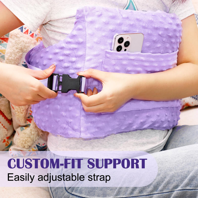 [Australia] - Geelin Post Mastectomy Pillow Breast Surgery Essential Heart Surgery Breast Reduction Augmentation Patients Seatbelt Protection Post for Cancer Patient Care Gift 